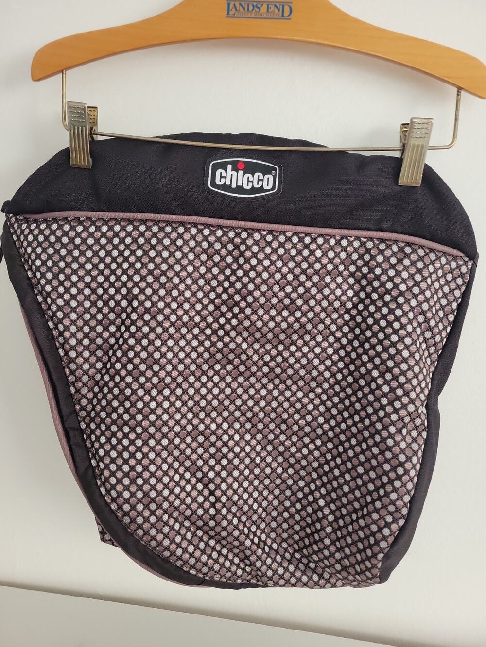 Chicco Keyfit 30 Baby Infant Car Seat Foot Cover Boot Muff Zip Up Brown